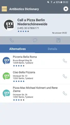 Antibiotics Dictionary android App screenshot 2