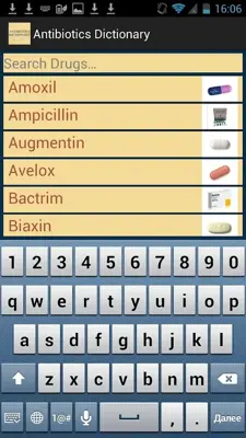 Antibiotics Dictionary android App screenshot 6